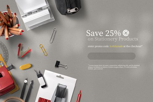 高效辦公新體驗 登錄界面辦公用品樣機廣告素材一站式獲取